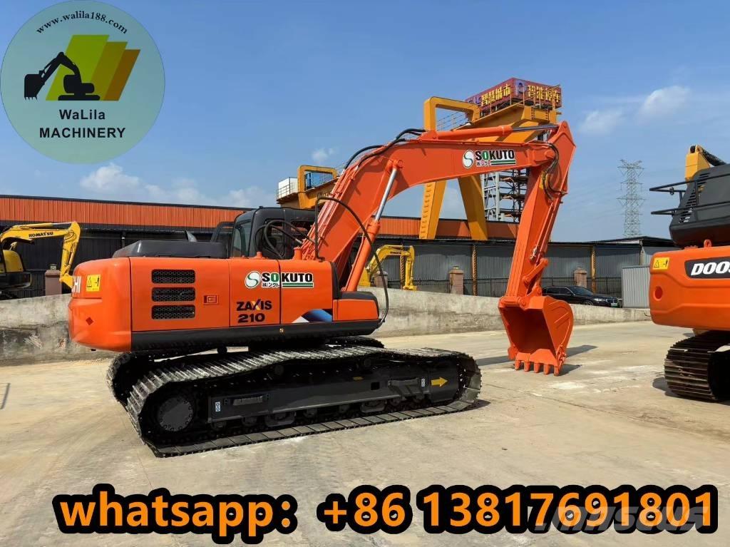 Hitachi ZX 210 Gravemaskiner på larvebånd