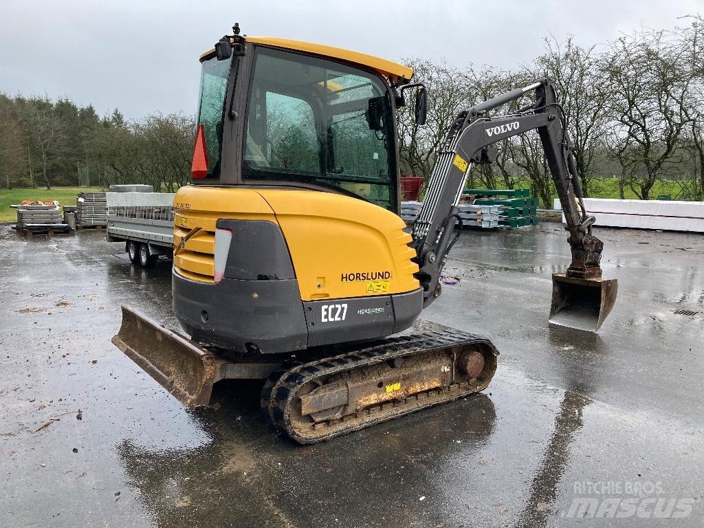 Volvo Ec27 Minigravemaskiner