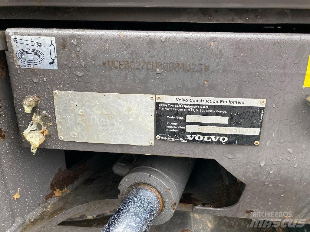 Volvo Ec27 Minigravemaskiner