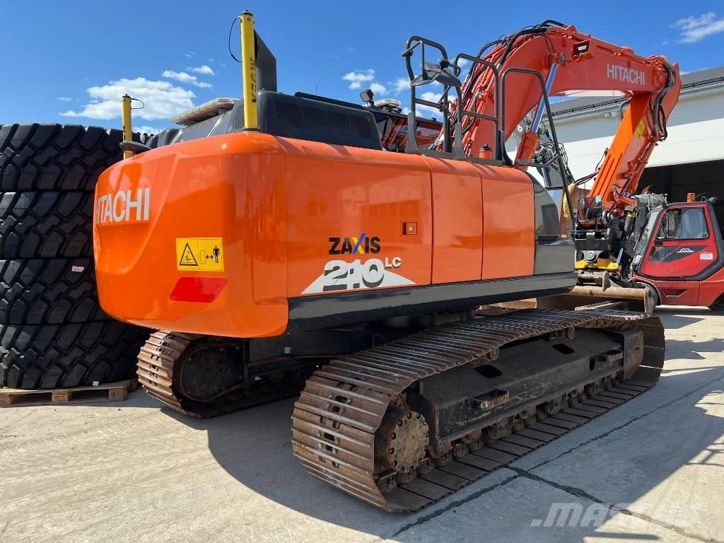 Hitachi ZX210LC-6 Gravemaskiner på larvebånd