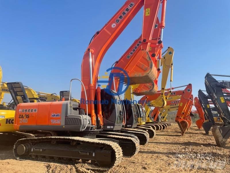 Hitachi ZX 240 Gravemaskiner på larvebånd