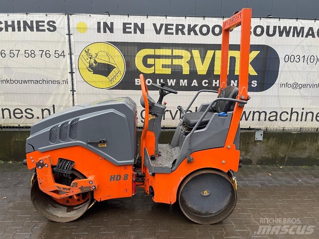 Hamm HD 8 VV Tvilling tromle