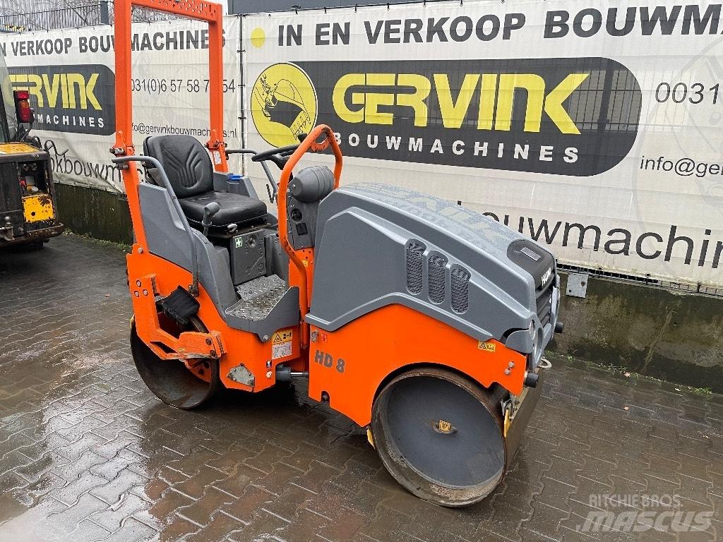 Hamm HD 8 VV Tvilling tromle