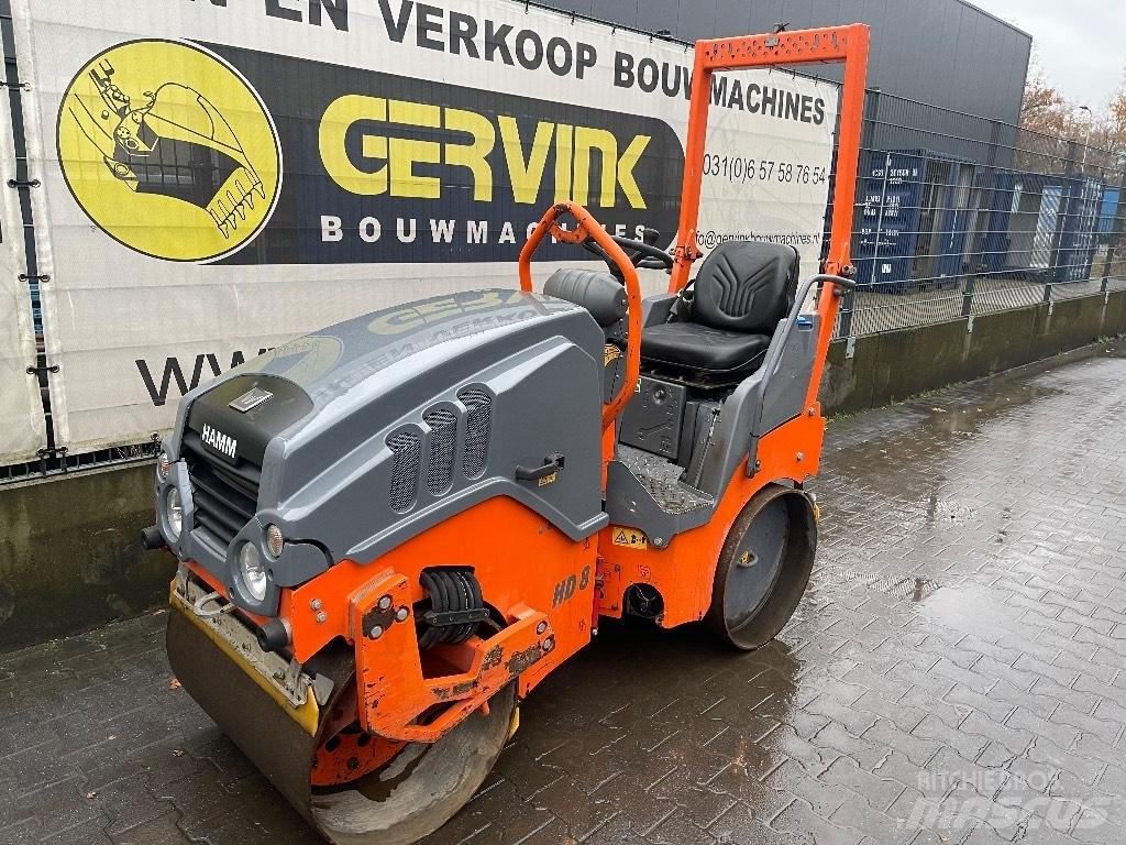 Hamm HD 8 VV Tvilling tromle
