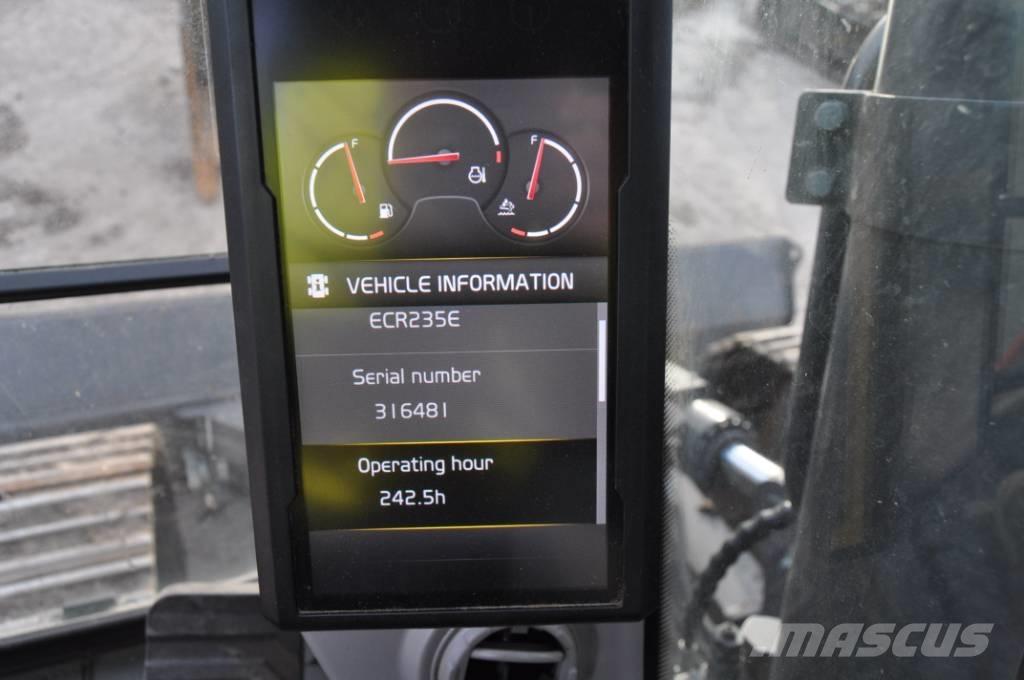 Volvo ECR 235 EL Gravemaskiner på larvebånd