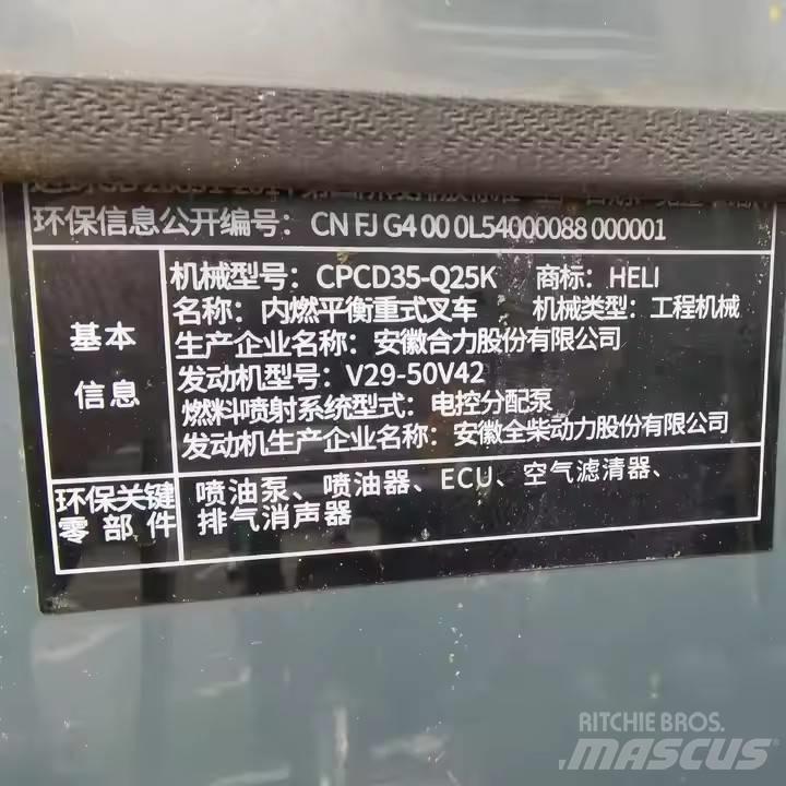 Heli CPCD35 Diesel gaffeltrucks