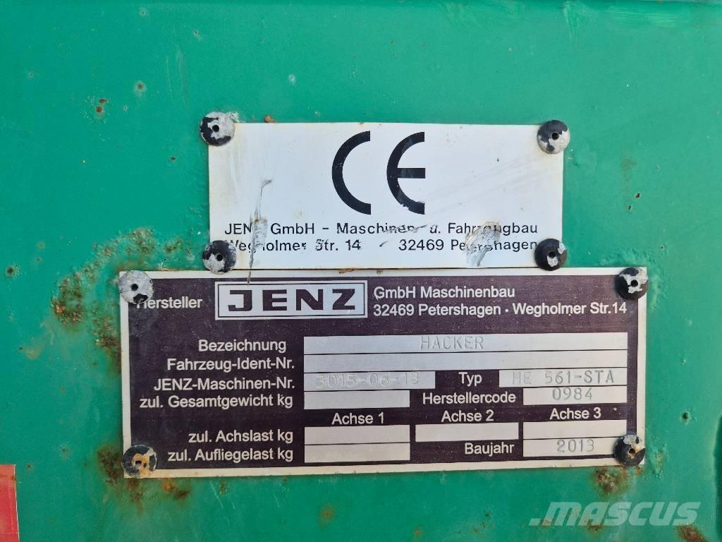 JENZ HE561STA Flishuggere / neddelere