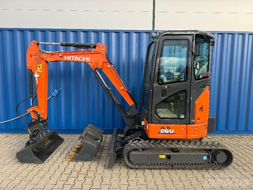 Hitachi ZX 26 U-6 Minigravemaskiner
