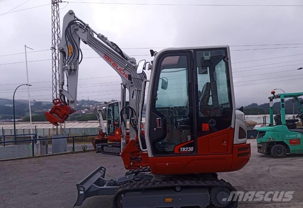 Takeuchi TB 230 Minigravemaskiner