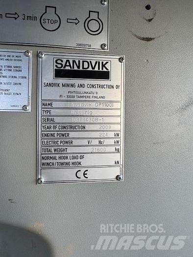 Sandvik DP 1100 Overfladeboreudstyr / Borerigge