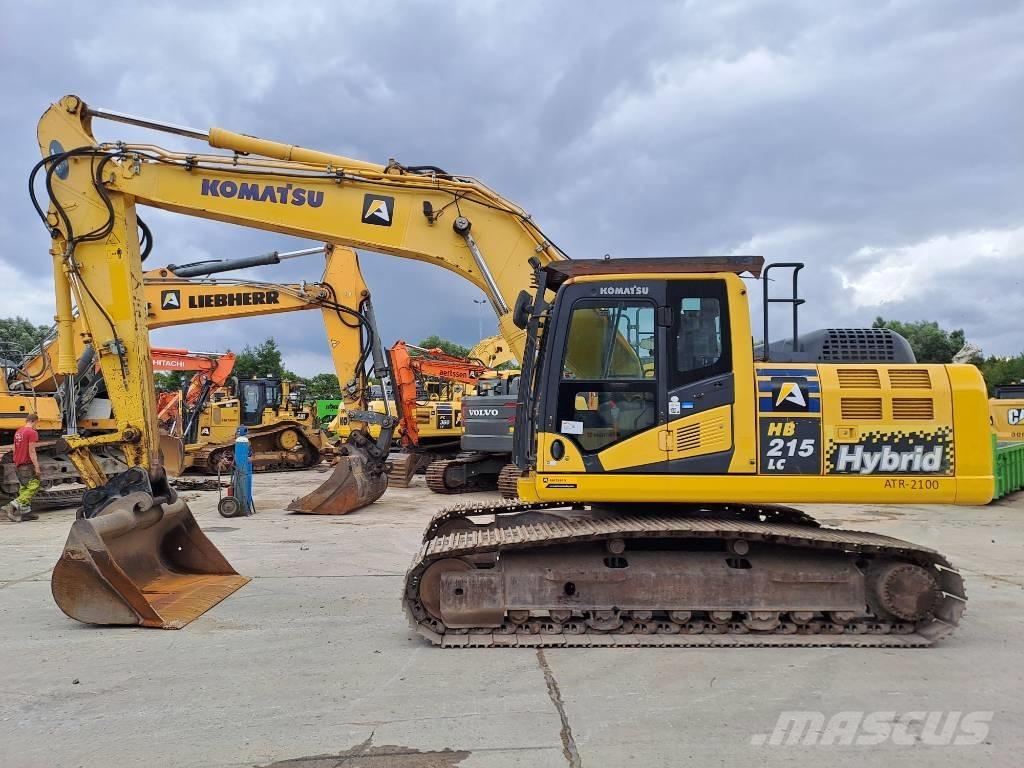 Komatsu HB215LC-2 Gravemaskiner på larvebånd