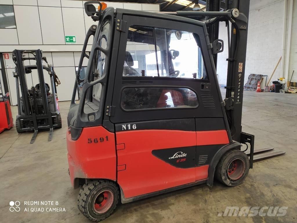 Linde E 35 HL El gaffeltrucks