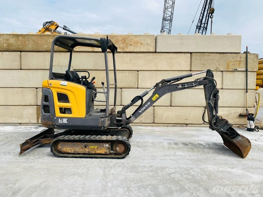 Volvo EC 18 C Minigravemaskiner