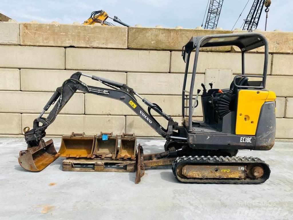 Volvo EC 18 C Minigravemaskiner
