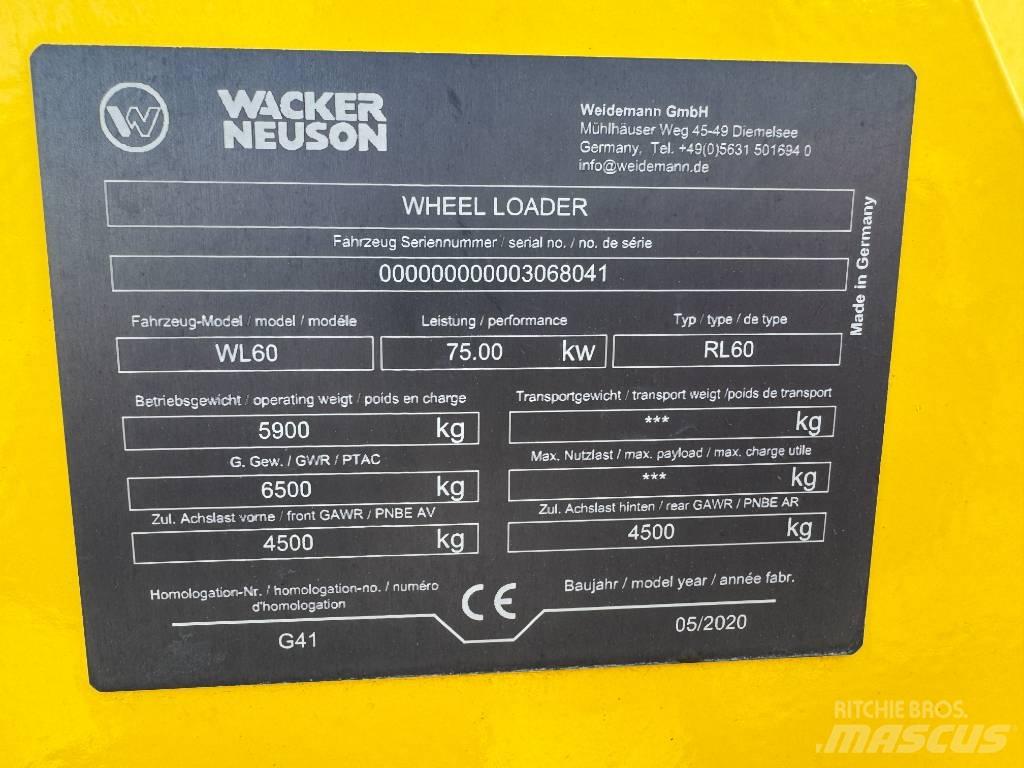 Wacker Neuson WL60 Læssemaskiner på hjul