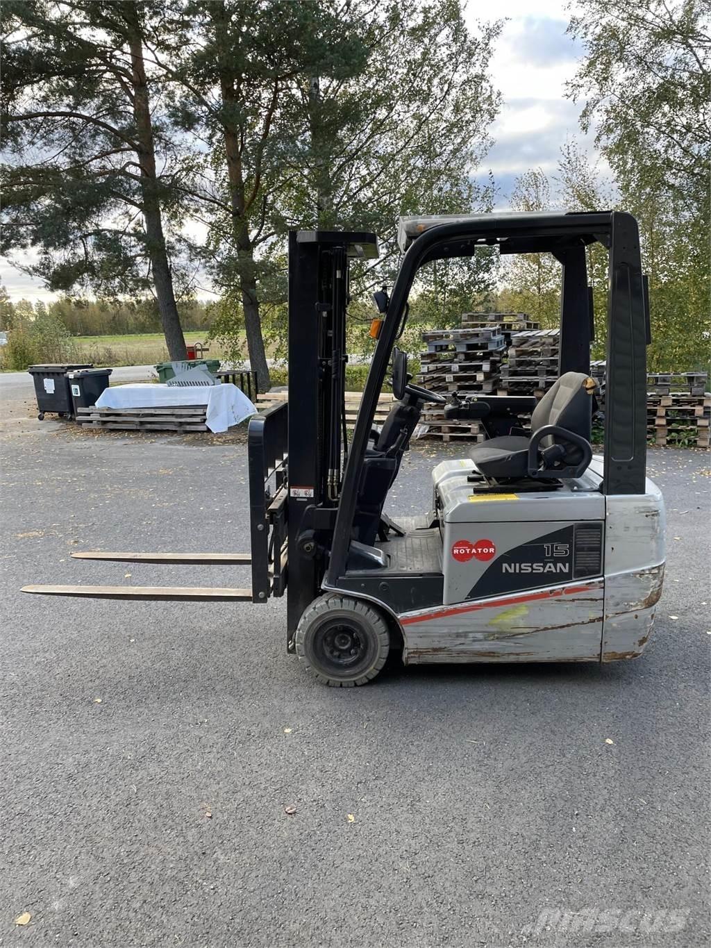 Nissan 15 El gaffeltrucks
