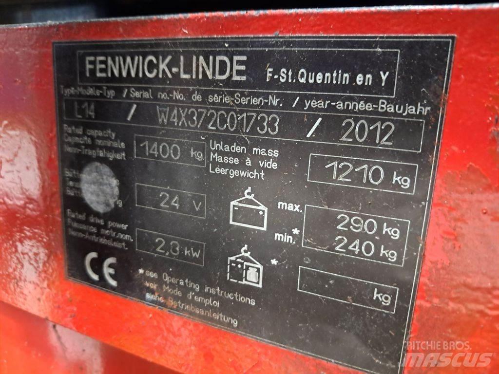 Linde L14 Gaffelstabler med gående fører