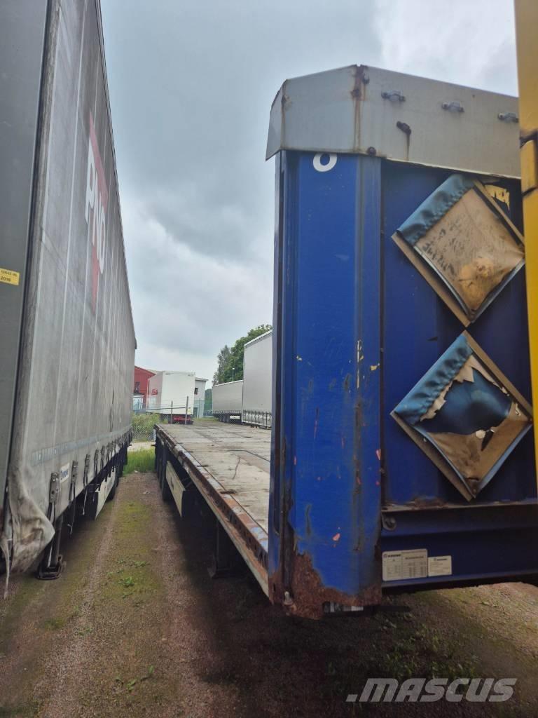 Krone FLAKTRAILER Semi-trailer med lad/flatbed