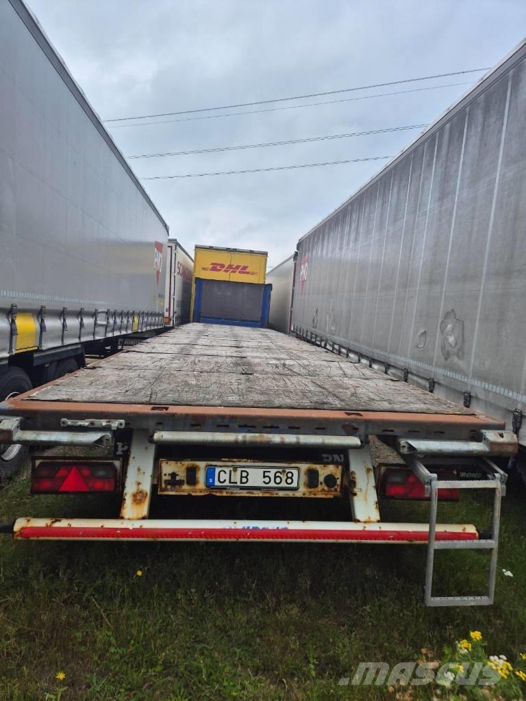 Krone FLAKTRAILER Semi-trailer med lad/flatbed