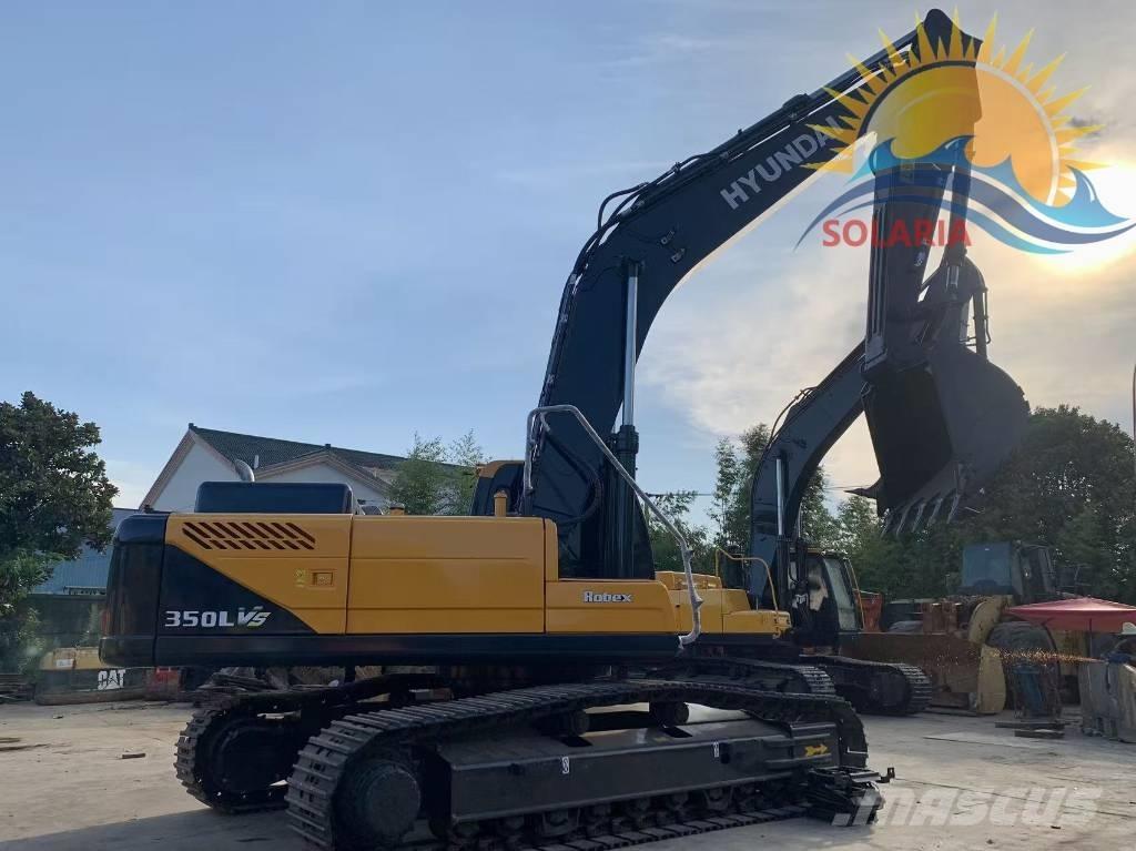 Hyundai R350LVS Gravemaskiner på larvebånd