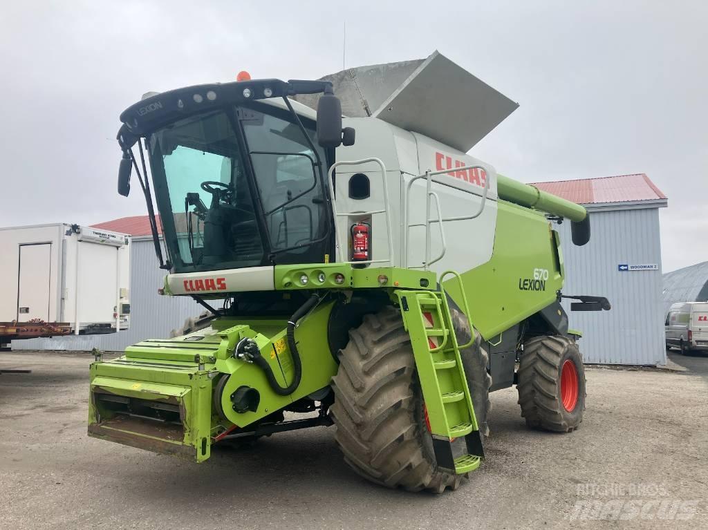 CLAAS Lexion 670 Mejetærskere