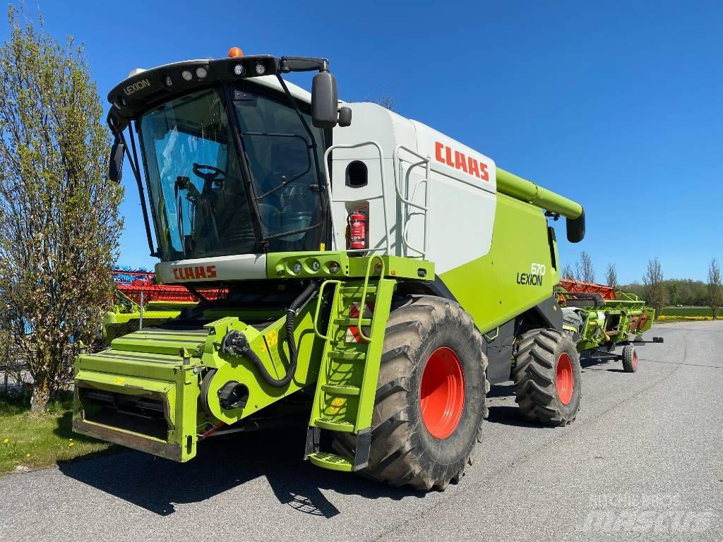 CLAAS Lexion 670 Mejetærskere