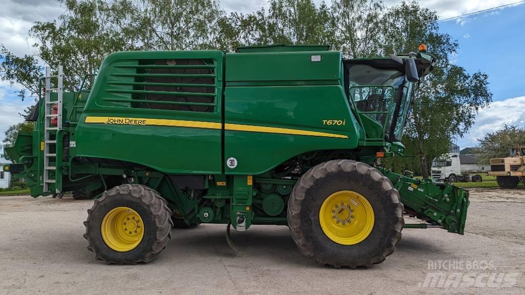 John Deere T 670 i Mejetærskere