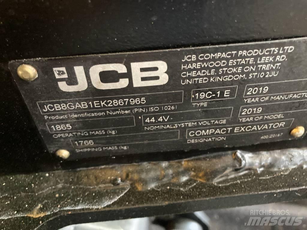JCB 19 C-IE Minigravemaskiner