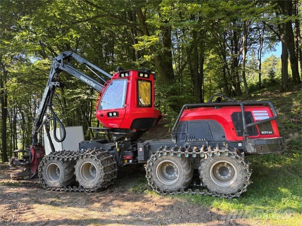Komatsu 931 XC Skovningsmaskiner