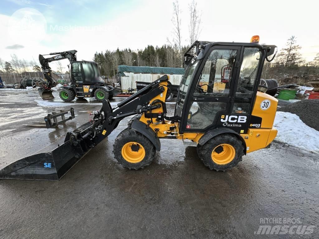 JCB 403 PLUS Læssemaskiner på hjul