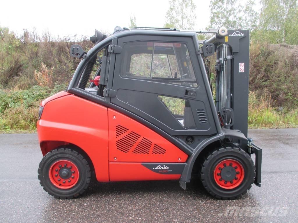 Linde H 50 D Diesel gaffeltrucks