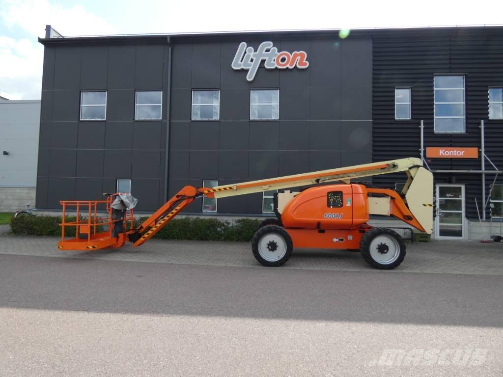 JLG 600 AJ Bomlift Bomlifte med knækarm