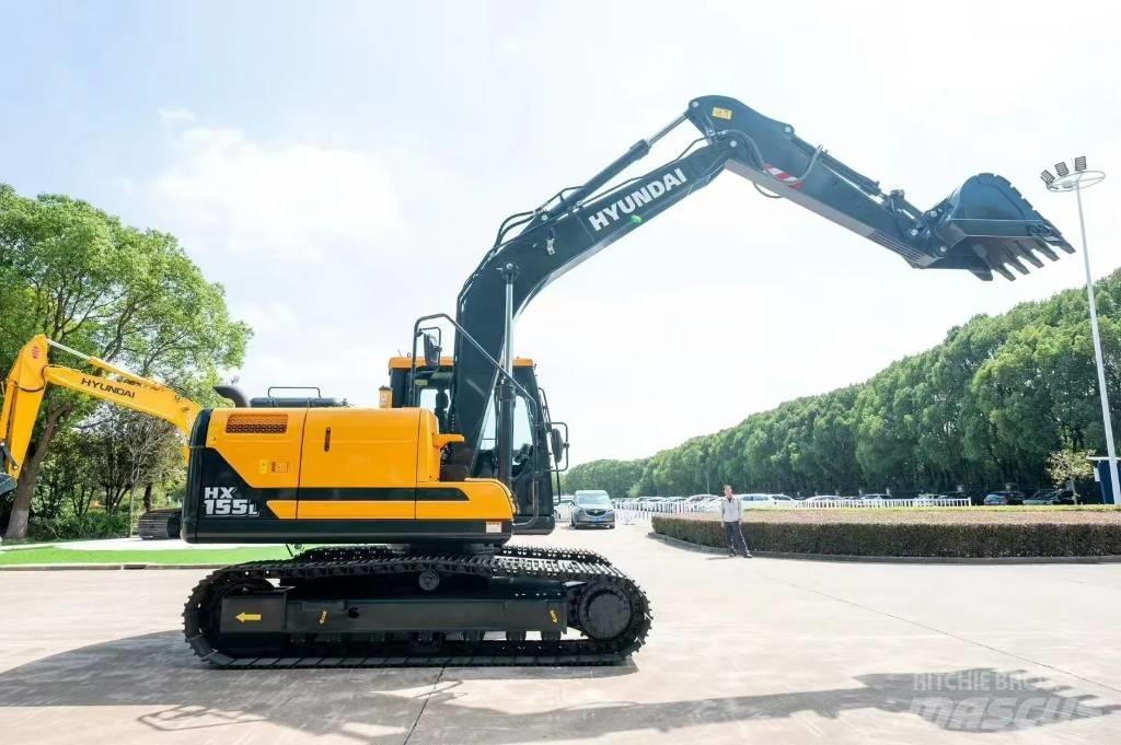 Hyundai HX 155 Gravemaskiner på larvebånd