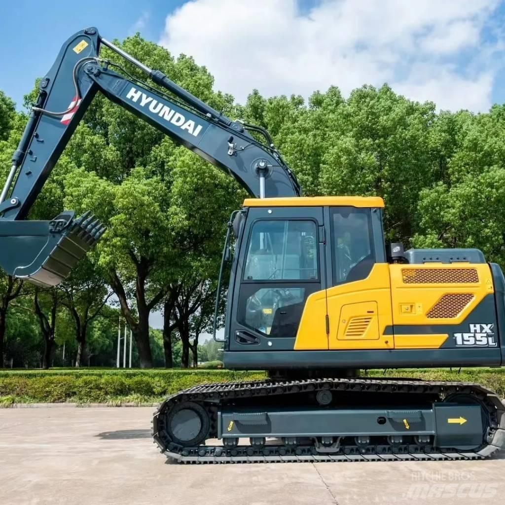 Hyundai HX 155 Gravemaskiner på larvebånd