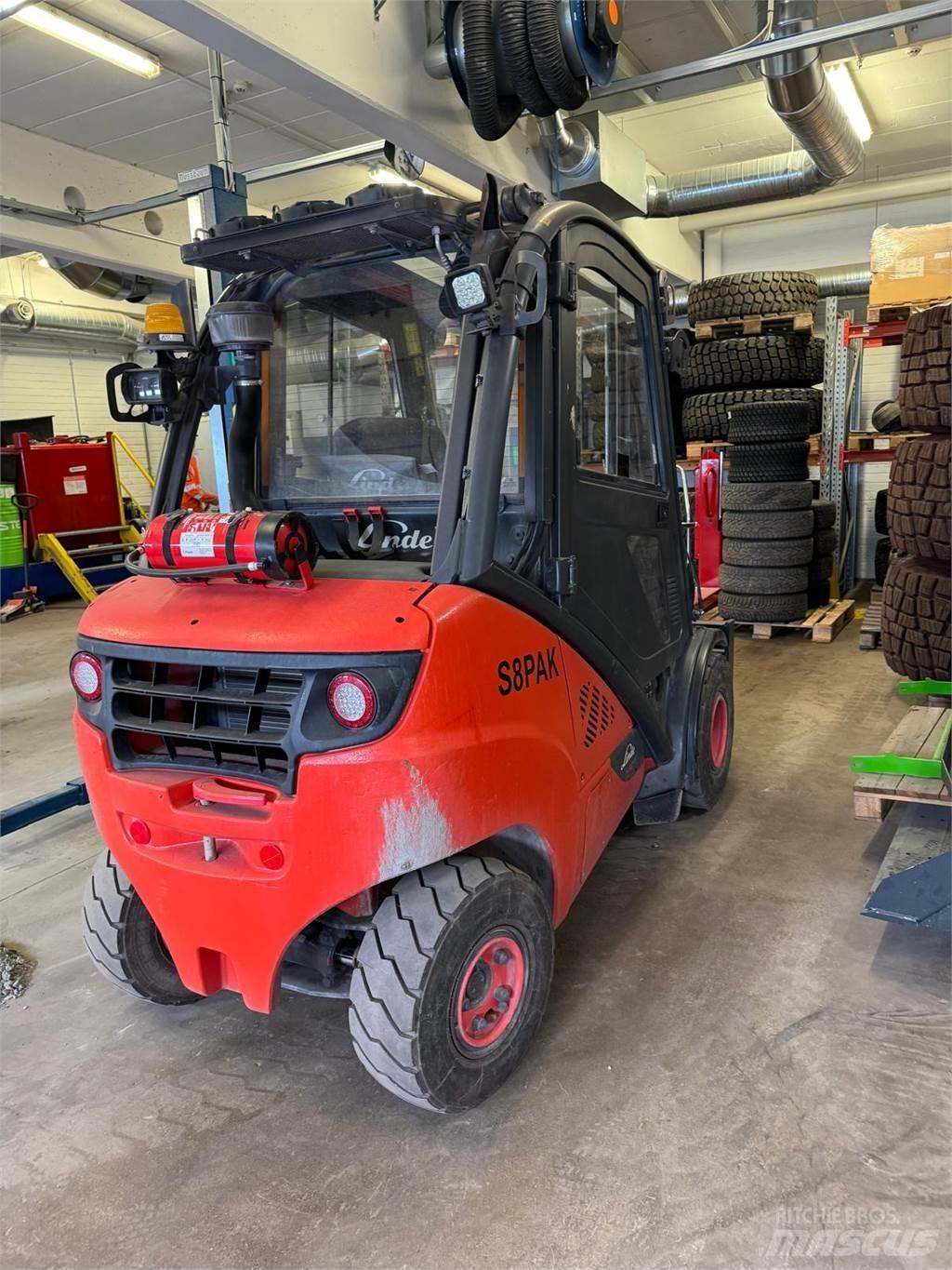 Linde H30D-02 Diesel gaffeltrucks