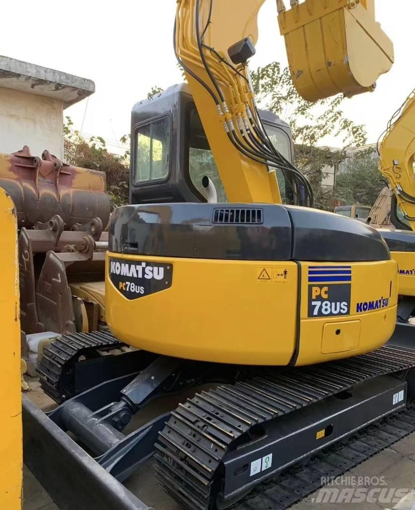 Komatsu PC 78 Midi-gravemaskiner 7t - 12t