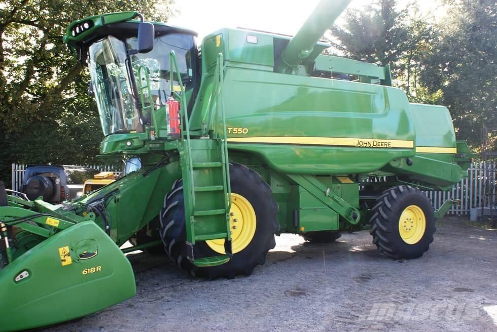 John Deere T 550 Mejetærskere