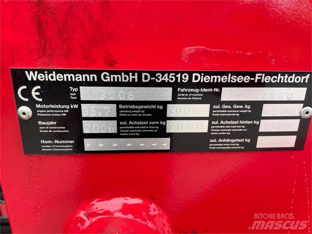 Weidemann 3006 Læssemaskiner på hjul