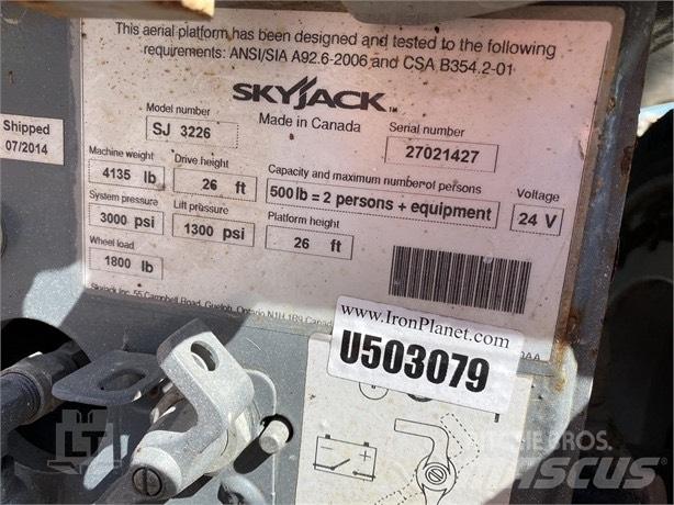 SkyJack SJ III 3226 Saxlifte
