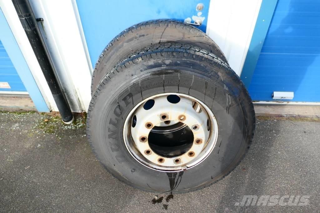 Dunlop 315/80R22,5 Dæk, hjul og fælge