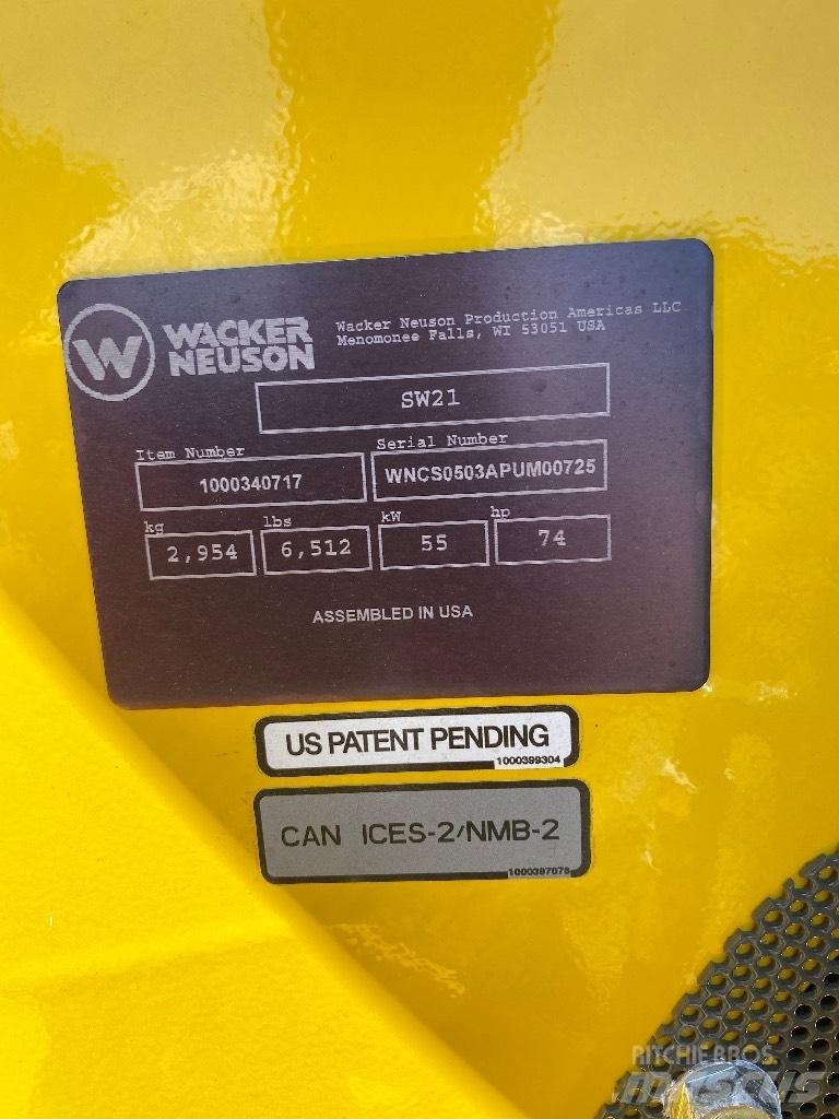 Wacker Neuson SW21 Minilæsser - skridstyret