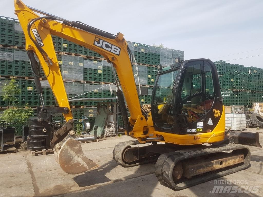JCB 8085 ZTS Midi-gravemaskiner 7t - 12t