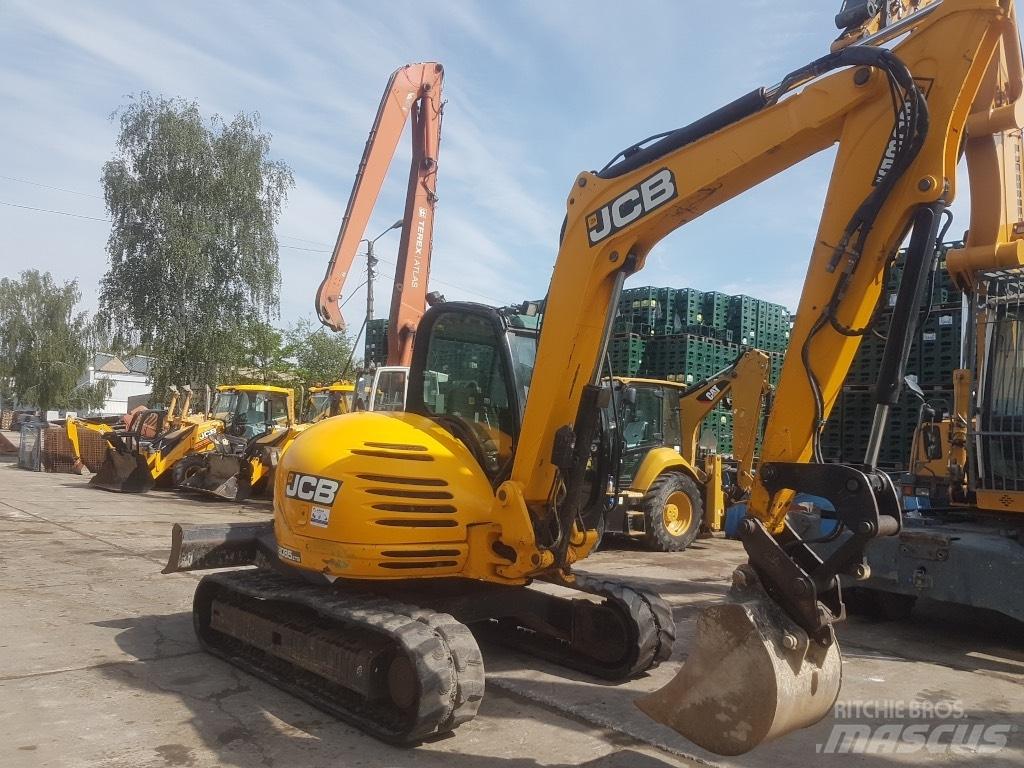JCB 8085 ZTS Midi-gravemaskiner 7t - 12t
