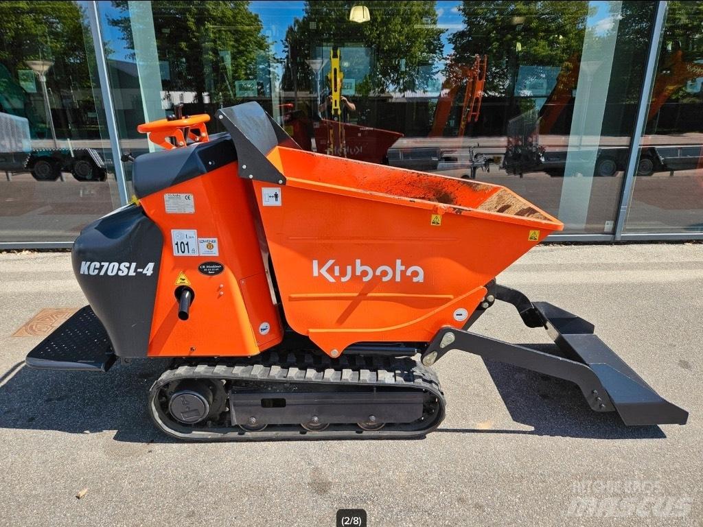 Kubota KC 70 Dumpere