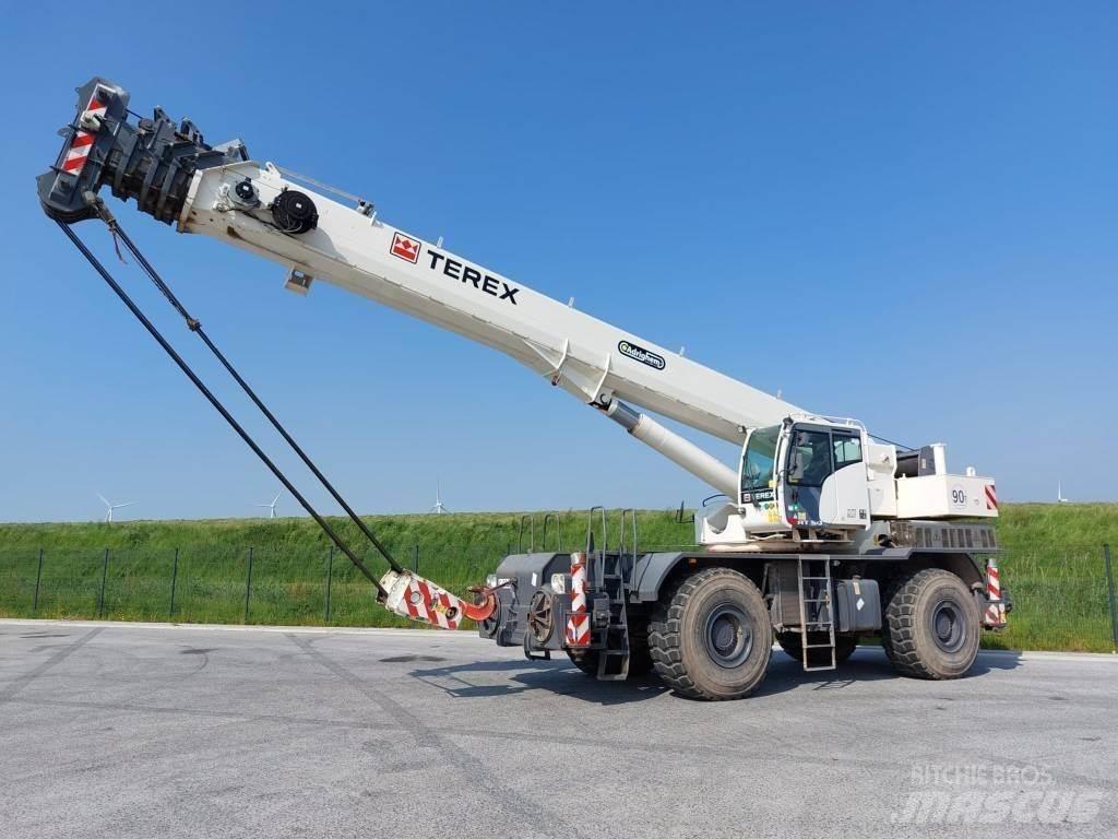Terex RT90 Kraner til hårdt terræn