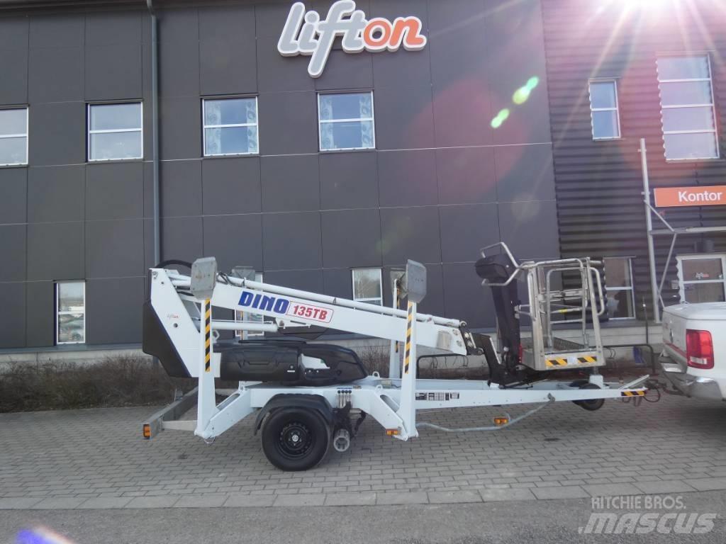 Dino 135 TB Skylift Trailermonterede lifte
