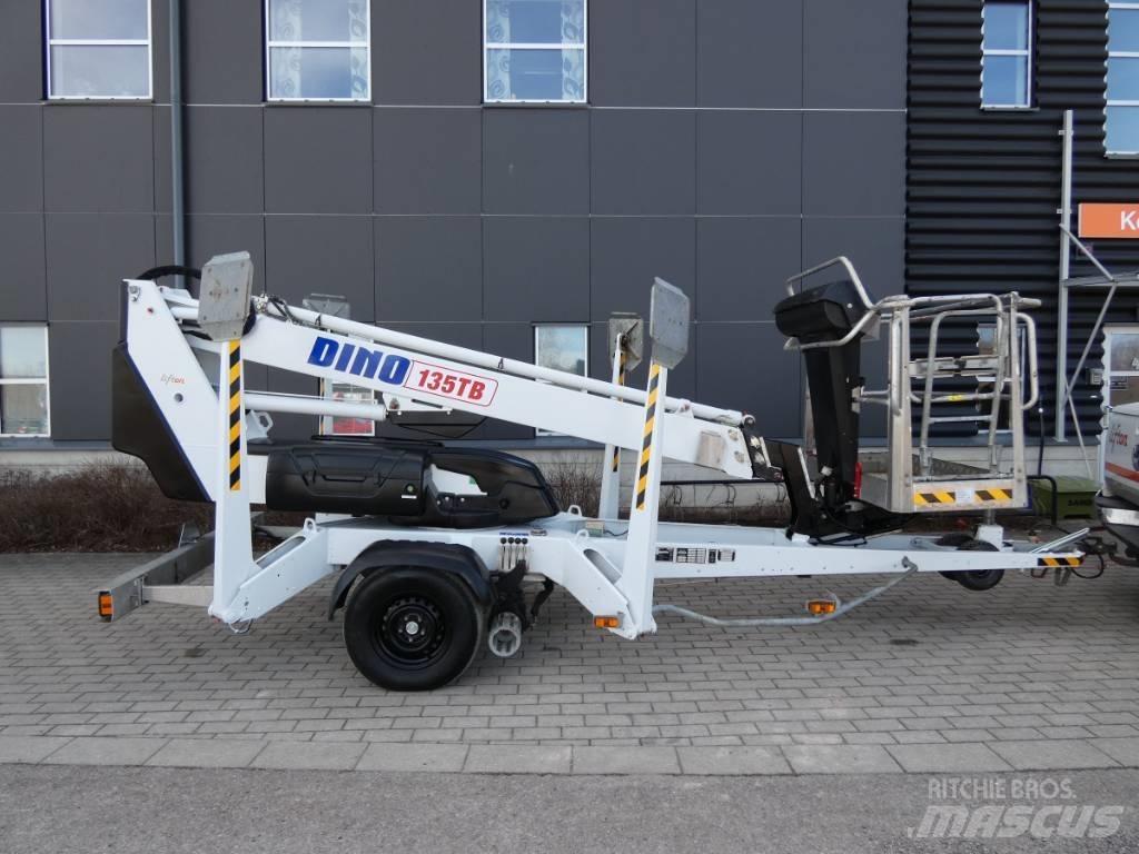 Dino 135 TB Skylift Trailermonterede lifte