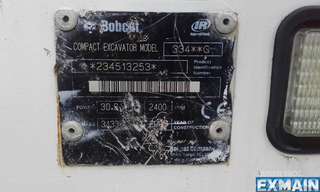 Bobcat 334 G Minigravemaskiner