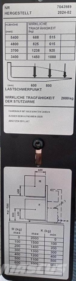 Toyota BT SWE145L Selvkørende stablere