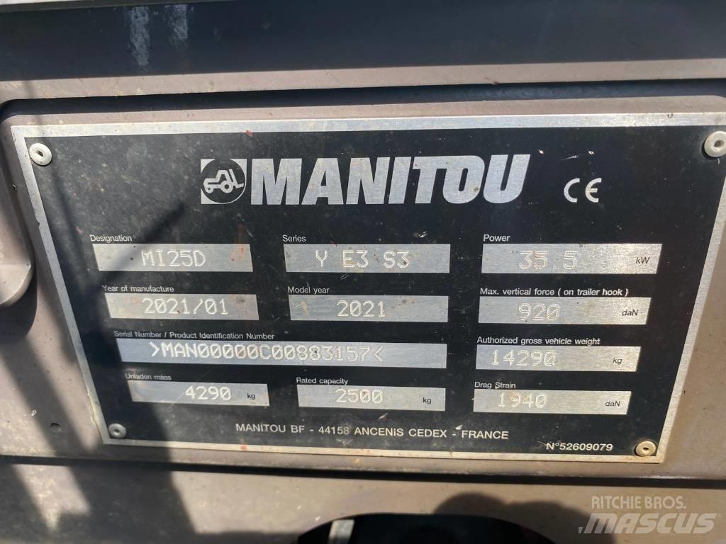 Manitou Mi25D Diesel gaffeltrucks